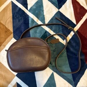 SOLD! Coach Brown Crossbody Bag